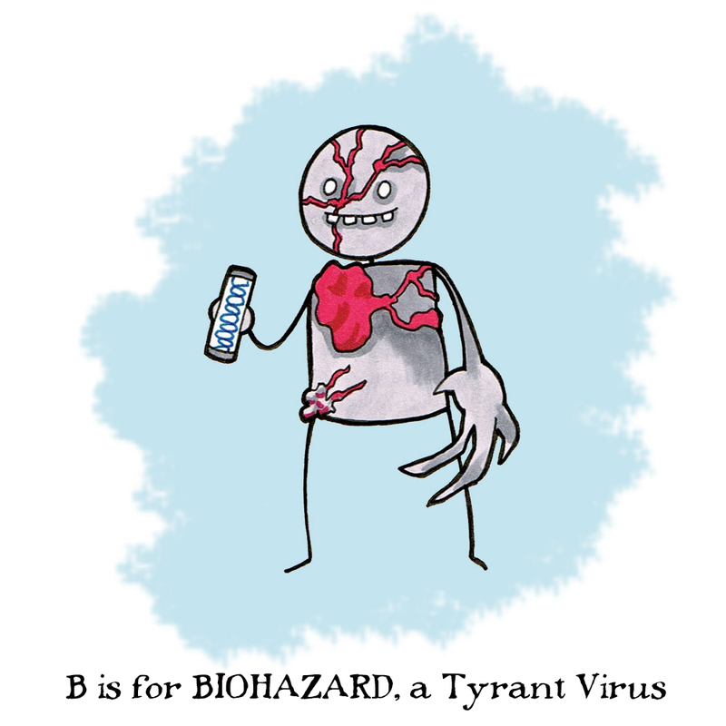 Illustration for article titled Learn Your ABCs With Our Video Game Horror Alphabet Book